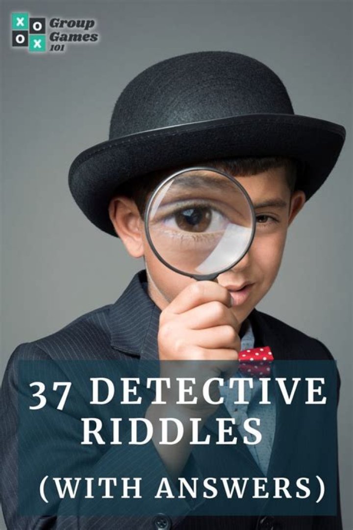 37 Detective Riddles (with Answers)