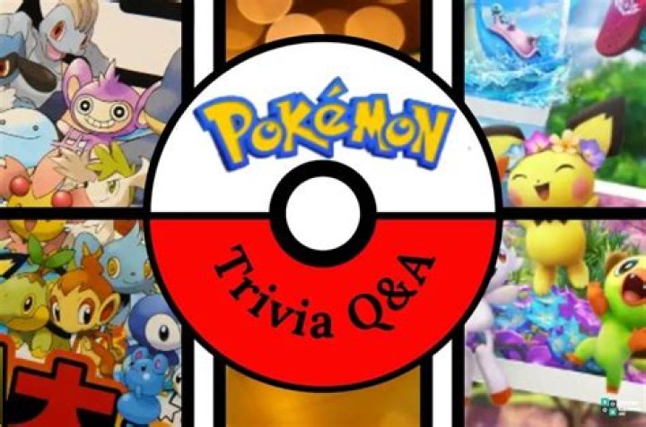 45 Pokemon Trivia Questions and Answers 