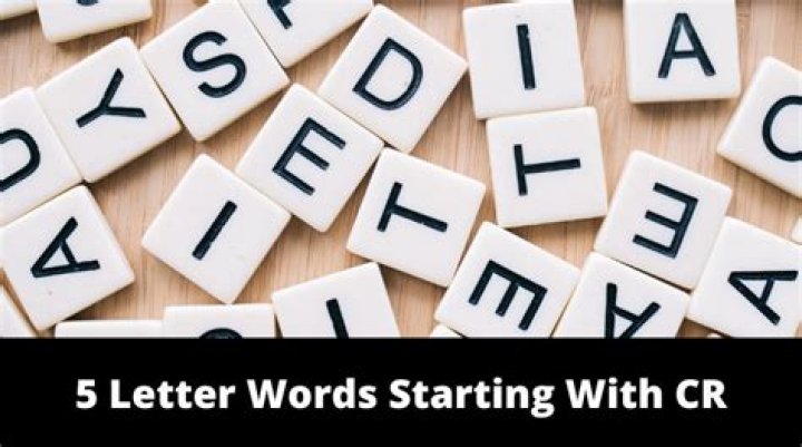 5 Letter Words Starting with CR and Ending in VE