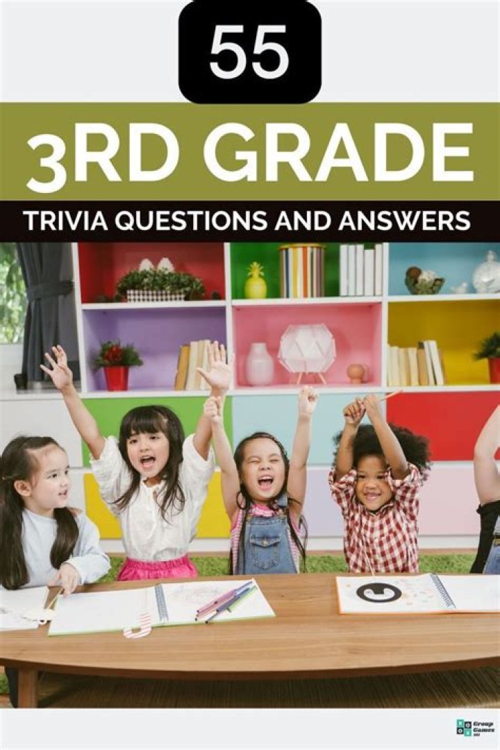 55 Fun 3rd Grade Trivia Questions and Answers