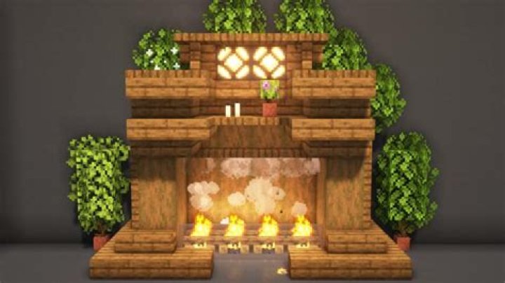 8 Cozy Minecraft Fireplace Design Ideas