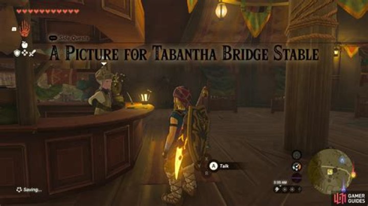 A Picture for Tabantha Bridge Stable Walkthrough - Hyrule Ridge - Side Quests | The Legend of Zelda: Tears of the Kingdom