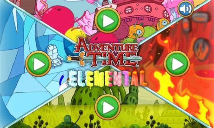 Adventure Time Elemental - Adventure Time Games