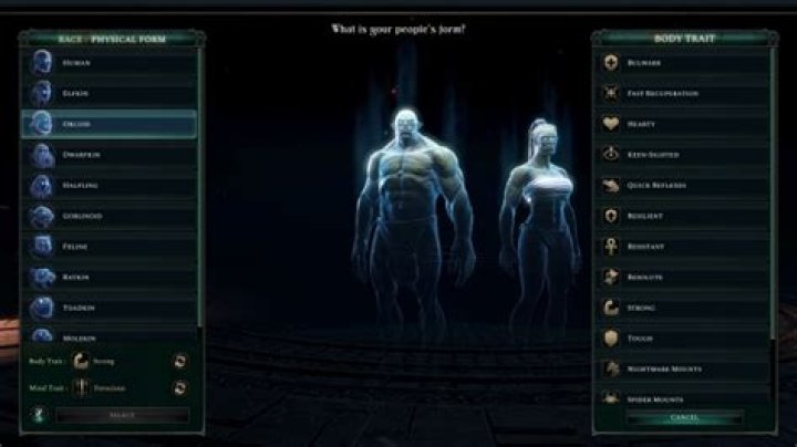 Age of Wonders 4 – Race Guide: Body Traits