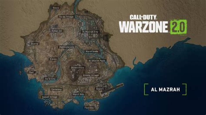 Al Mazrah | COD Warzone Map Layout, Points of Interest (POIs)