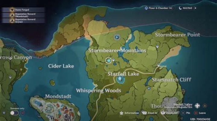 All different Wood locations in Genshin Impact for the Serenitea Pot
