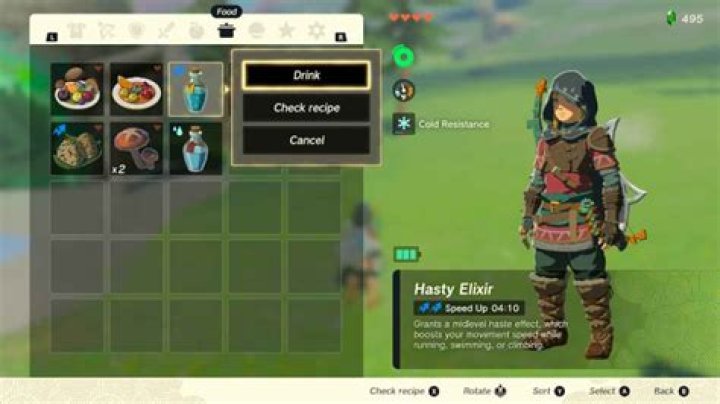 All Elixir Recipes in TotK – Zelda Tears of the Kingdom