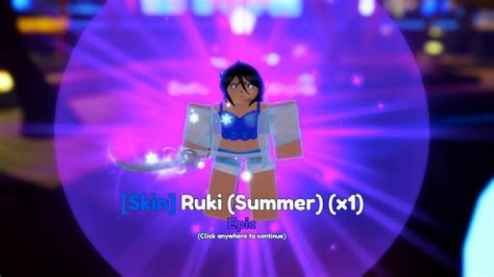 All Summer Skins in Anime Adventures – Roblox