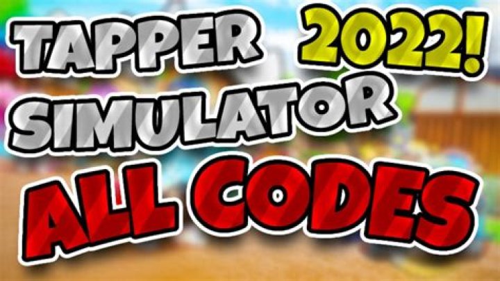 All Tapper Simulator Codes For January 2024