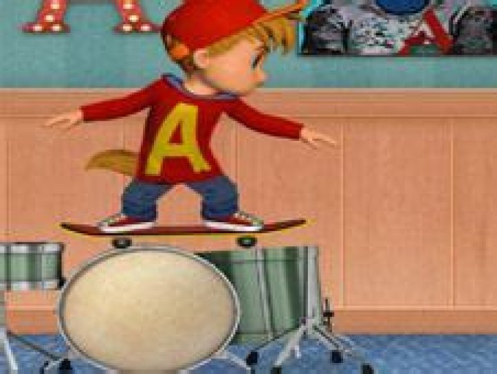 Alvin Skateboard Madness - Alvin And The Chipmunks Games
