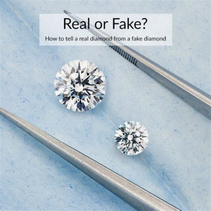 Are fake diamonds shiny?