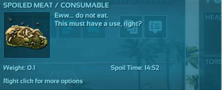ARK: How to Get Spoiled Meat