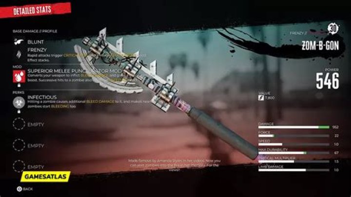 B-Gon | Dead Island 2 Weapon: How To Get and Location