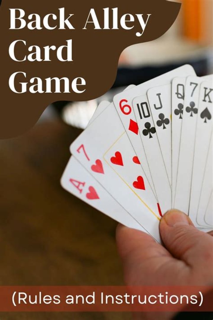 Back Alley Card Game (Rules and Instructions)
