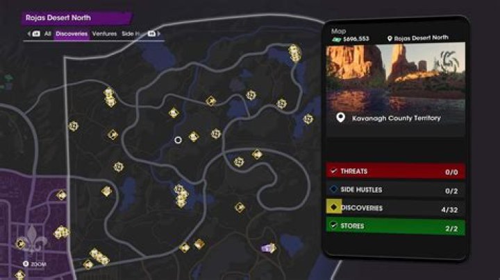 Badlands North Discoveries Locations - Saints Row 2022 Wiki