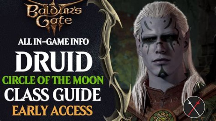 Baldur's Gate 3 Druid Moon Build: Best Race, Feats & More - Druid - Classes | Baldur's Gate 3