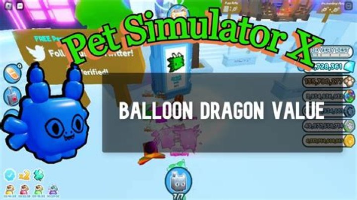 Balloon Dragon Value in Pet Simulator 99