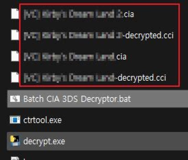 Batch CIA 3DS Decryptor - GameBrew