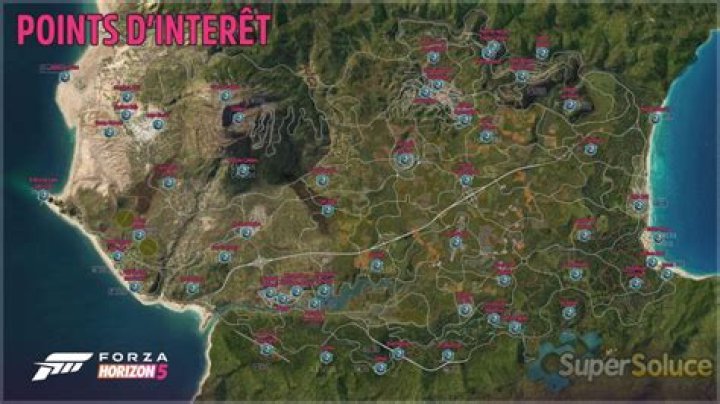 Beauty Spots, Forza Horizon 4 Points of interest