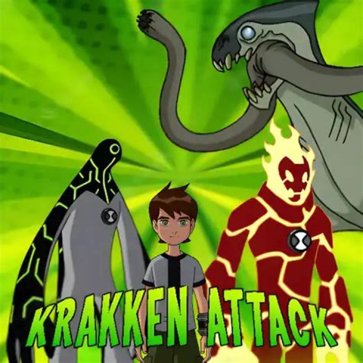 Ben 10 Kraken Attack - Ben 10 Games