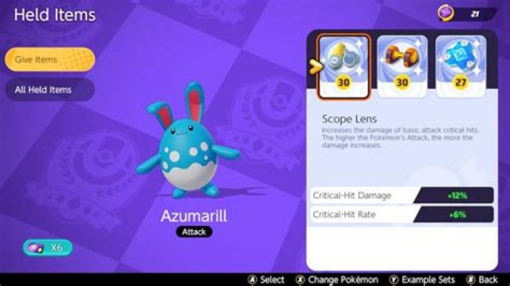 Best Azumarill Builds in Pokémon Unite