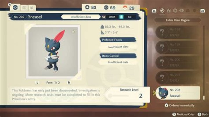 Best Nature for Sneasel, Weavile, and Sneasler in Pokémon Legends: Arceus