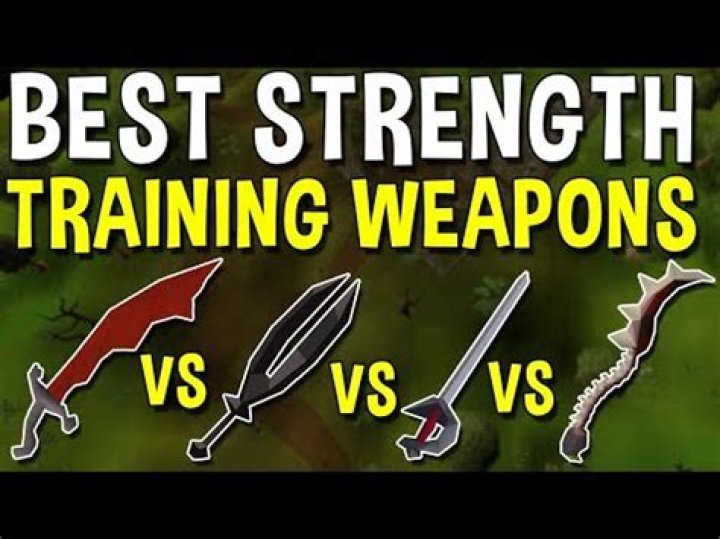 Best Strength Training Weapon in OSRS [STR Training]