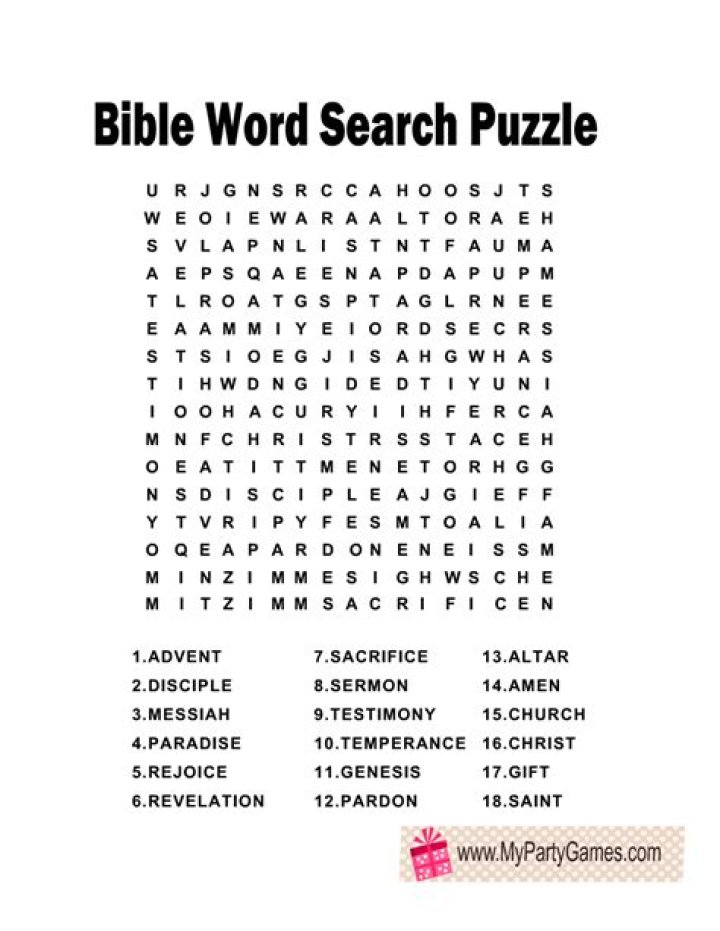 
Bible Word Search Level 167 Answers [Level 167]