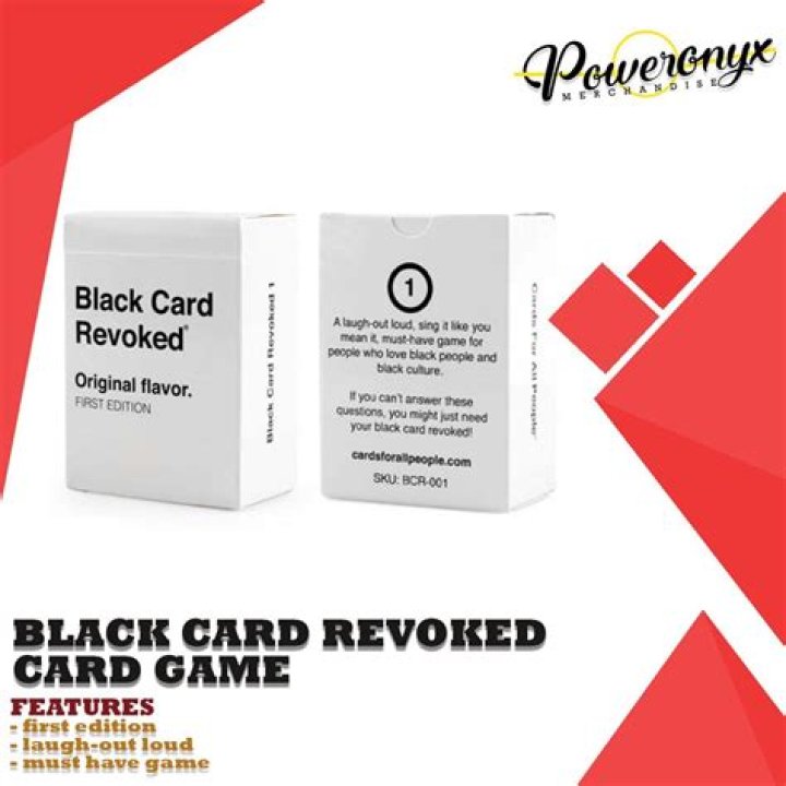 Black Card Revoked | Card Game