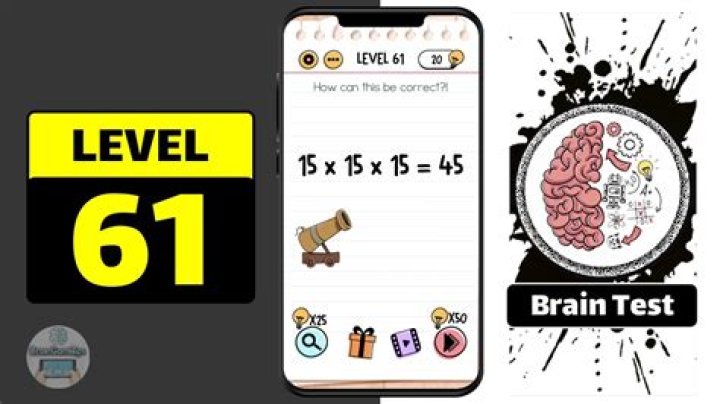 
Brain Test Level 61 Detailed Solution & Answer