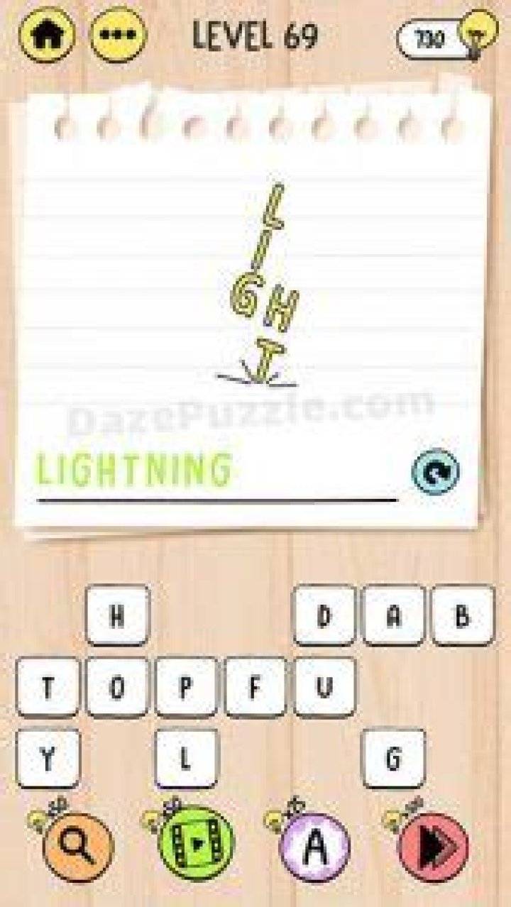 
Brain Test: Tricky Words Level 69 Answer