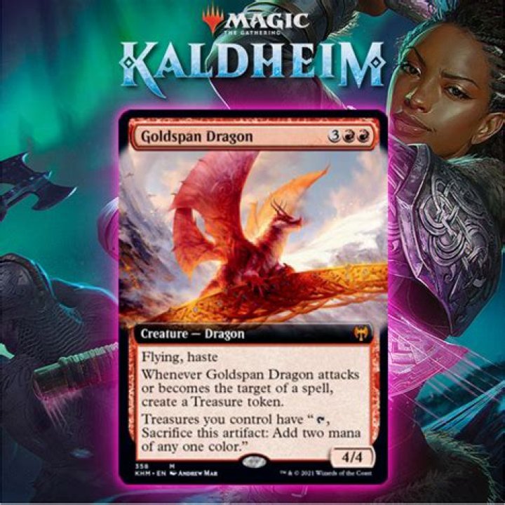 Bringing Glory Back To Dragons With Goldspan Dragon In Kaldheim Standard