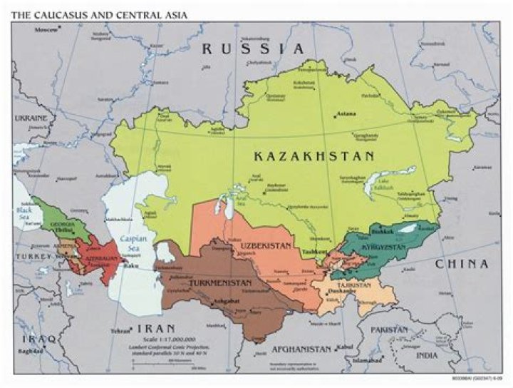 Caucasus and Central Asia: capitals Quiz
