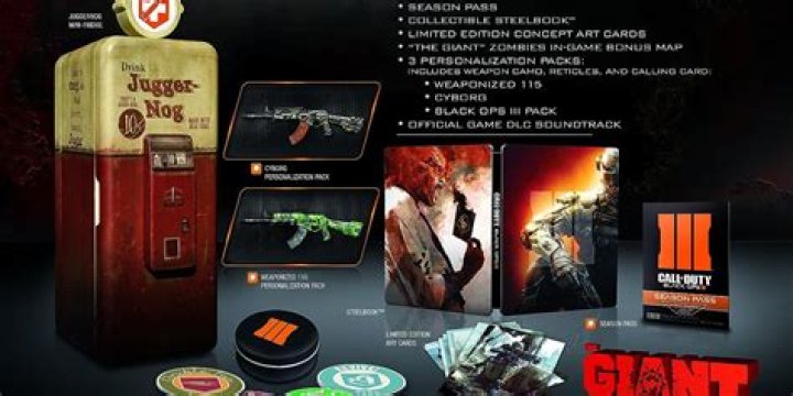 CoD: Black Ops 3's Juggernog Edition includes a functioning mini-fridge