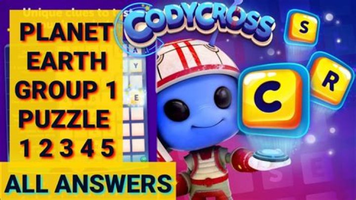 CodyCross Earth Group 20-Puzzle 4 Answers • Game Solver