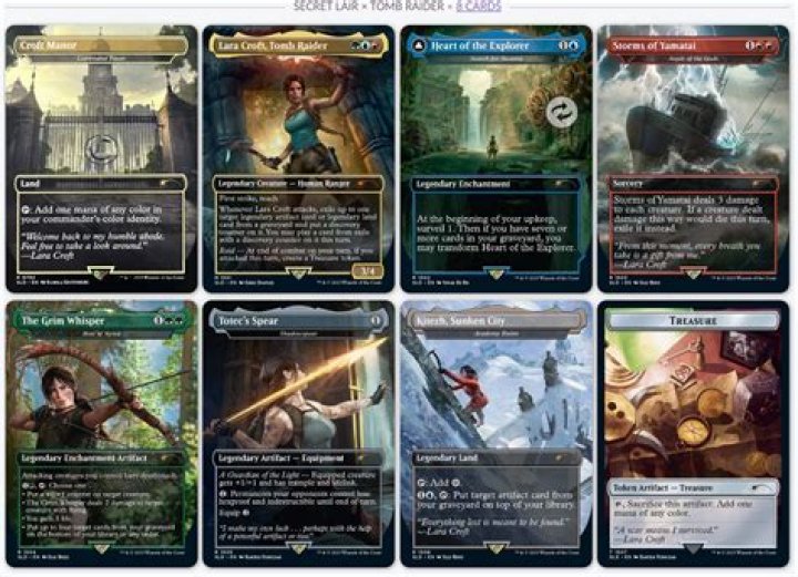 Commander Magic Deck Of The Week: Lara Croft, Tomb Raider
