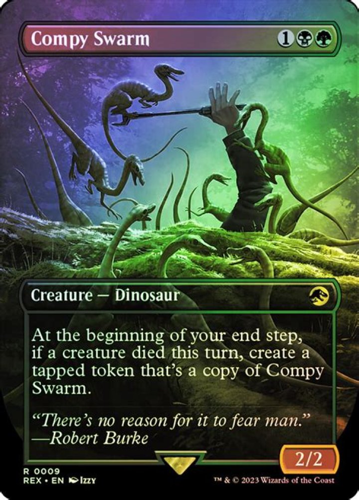 Compy Swarm (Borderless) | Jurassic World Collection
