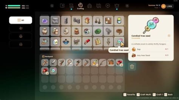 Coral Island: How to Eat Foods From Your Inventory