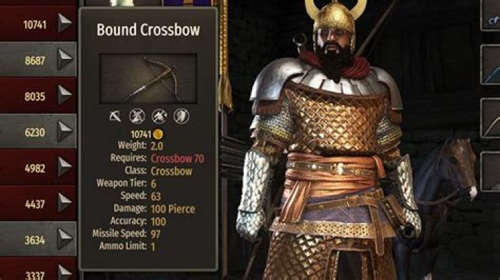 Crossbow - Character Builds - Character Creation | Mount & Blade II: Bannerlord