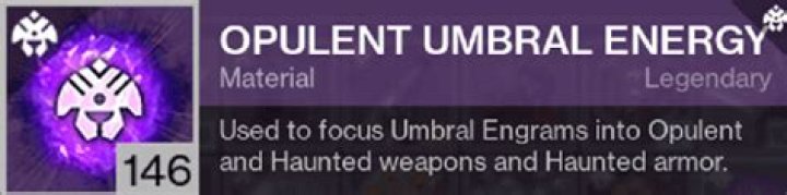 Destiny 2 How to Get Opulent Umbral Energy