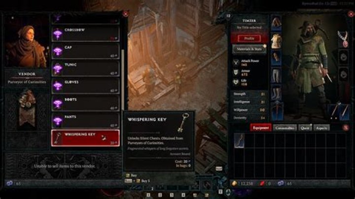 Diablo 4 – How to Get Whispering Key and Open Silent Chests