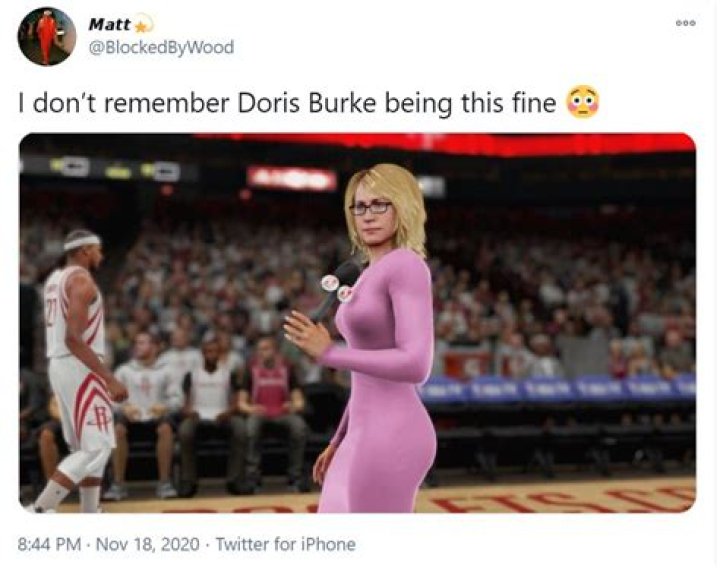 Did NBA 2K21 Make Doris Burke Look Too Sexy? (Photos)
