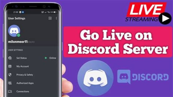 Discord: How To Go Live And Stream?