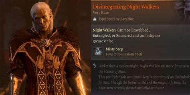 Disintegrating Night Walkers - Baldur's Gate 3 Database