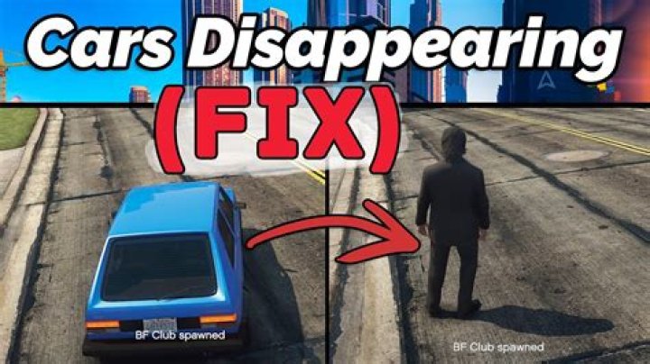Do bought cars disappear in GTA 5?