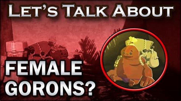 Do female Gorons exist?
