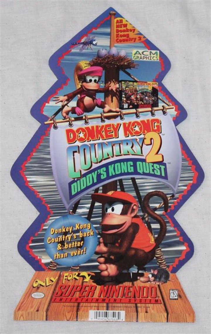 Donkey Kong Country 2: Diddy's Kong Quest cover or packaging material