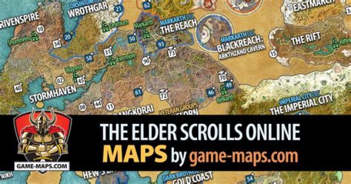 Ebonheart Pact Maps for The Elder Scrolls Online (ESO)