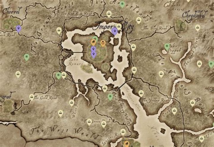 Elder Scrolls Online Interactive Map Revealed