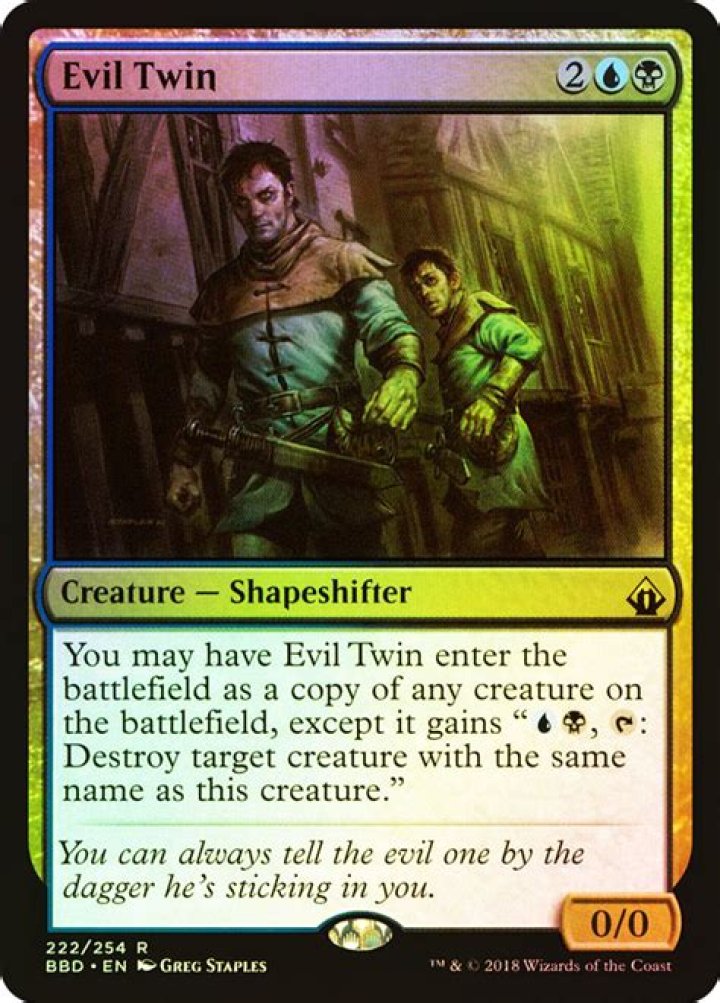 Evil Twin | Battlebond | Star City Games